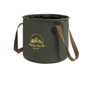 Disposable Outdoor Portable Travel Camping Folding Storage Bucket With 20L/10L Capacity for Barbecue and <b>Hydration</b> - Product Image 1