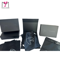 Boîte en carton fantaisie MUYANG UV avec finition mate, ensemble unique pour parfum, bougie, portefeuille, autocollant, emballage en feuille avec logo personnalisé
