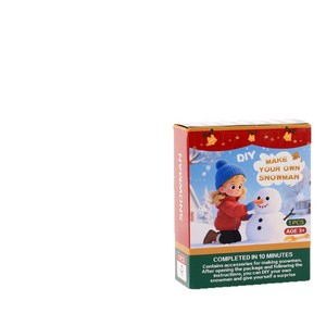 Kit de bricolage pour bonhomme de neige, ensemble de matériel de neige artificielle pour enfants, jouet d'expérimentation scientifique de noël, cadeau pour enfants de 3 ans et plus - Product Image 1