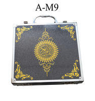 Boîte en alliage M9 16G grand stylo de lecture du coran à mémoire meilleur cadeau pour musulman