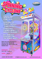 Nuevo Juego de Ruleta Innovador Leon HURRICANE RACE con 1 Año de Garantía, Rueda Metálica, Canje de Boletos, Luces Intermitentes y Juego Acumulativo
