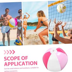 Fabrik benutzer definierte aufblasbare rosa <span class=keywords><strong>Ball</strong></span> Schwimmbad <span class=keywords><strong>Beach</strong></span> Party PVC aufblasbare Strand druckbare Logo Sport <span class=keywords><strong>ball</strong></span> Spielzeug - Product Image 5