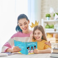AR Özel Renklendirme Profesyonel Çocuk Kitabı Baskısı Karton Kitaplar Çocuklar İçin Kitap Baskı Hizmeti UV 4C+4C