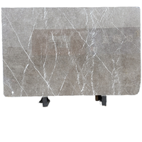 Dalle de marbre gris olive poli de qualité supérieure pour intérieur de villa, taille personnalisée, étanche