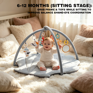 Jouets pour bébés KSF Kids <span class=keywords><strong>Bebe</strong></span> Playmate, jouets sensoriels, tapis de jeu en coton super doux pour les bébés de 0 à 24 mois - Product Image 5