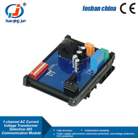 Module de détection de courant et de tension RS485 monocanal Huaqingjun, transformateur haute précision, module d'acquisition de communication 485