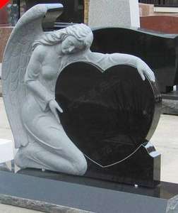 Настраиваемый современный европейский гранитный надгробный памятник и полированный надгробный камень для кладбищенского мемориала - Product Image 6