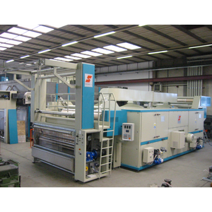 Secador sin tensión AMO 2600 de fabricación italiana, secador automático de cinta transportadora de larga duración de 2 cámaras para acabado textil - Product Image 4