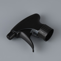 Pulvérisateur à gâchette en plastique écologique noir 28/410 pour bouteille de nettoyage