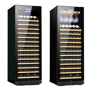 Refroidisseur de boissons à porte en verre en acier inoxydable sous le comptoir intégré avec refroidissement pour le stockage du - Product Image 3