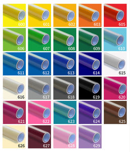 Wholesale 120g Hot Selling Colorful Self-<strong>Adhesive</strong> Cutting <strong>Vinyl</strong> PVC Stickers Glossy Paper Cutting <strong>Vinyl</strong> Plotter Materials - Product Image 3