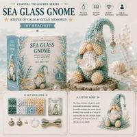 Kit de perles DIY pour gnome écologique, collection de cadeaux de Noël, décoration de la maison, artisanat fait main