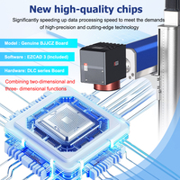 Machine de marquage laser couleur 2.5D 3D JPT MOPA 30W 50W 60W 100W pour logo et badge colorés en titane et acier inoxydable