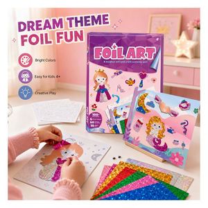 Kit de Arte con Láminas Temáticas de Vehículos, Tarjetas Brillantes de Autos y Aviones, Proyecto Creativo Práctico, Actividad Escolar para Niños - Product Image 4