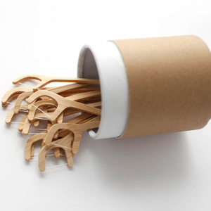 Hot bán nhà sản xuất sinh thái số lượng lớn than Vegan sinh thái thân thiện nha khoa xỉa cho trẻ em người lớn với Picks - Product Image 4