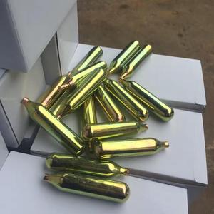 Cartouches de gaz <span class=keywords><strong>CO2</strong></span> miniatures de 16g, 20g, 24g, 25g, cylindres, capsules, récipients, recharge sans soudure pour <span class=keywords><strong>pompe</strong></span> à vélo <span class=keywords><strong>CO2</strong></span> - Product Image 5