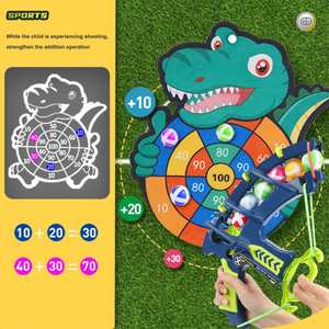 โบว์บอลแบบเหนียวสำหรับเด็กกระดานเป้าลูกดอกของเล่นเพื่อการศึกษาชุดของเล่นลูกศรของเล่นสำหรับเด็กเล่นเกมกลางแจ้ง - Product Image 3