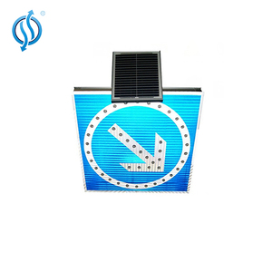 Señal <span class=keywords><strong>de</strong></span> Tráfico Reflectante LED Eléctrica <span class=keywords><strong>de</strong></span> Aluminio, Señal <span class=keywords><strong>de</strong></span> Advertencia <span class=keywords><strong>de</strong></span> <span class=keywords><strong>Carril</strong></span> con Energía Solar, Luz <span class=keywords><strong>de</strong></span> Señalización <span class=keywords><strong>de</strong></span> Seguridad - Product Image 2
