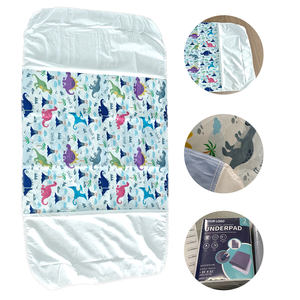 Protège-matelas imperméable et réutilisable en coton et bambou pour enfants, lavable, résistant aux taches d'urine, 60 x 90 - Product Image 2