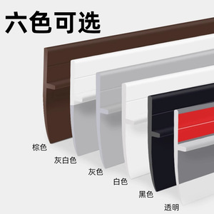 แถบปิดผนึกด้านล่างประตูแบบมีกาวในตัวฮัวดา 1 เมตร กันลม กันฝุ่น สำหรับประตู สไตล์โมเดิร์นเรียบง่าย - Product Image 2