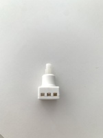 Interruptor de Botón Pulsador Autoblocante KAN-42 0.4A 14VDC, Interruptor de Bloqueo Vertical Mini PCB para Pequeños Juguetes Electrónicos y Dispositivos Portátiles