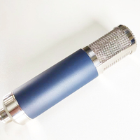 Boîtier vide pour microphone à condensateur DIY TF47 entièrement métallique pour les passionnés d'audio, modification personnalisée de microphone