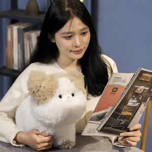 Peluche HECION <span class=keywords><strong>Serie</strong></span> Dudu Mianmian, Adorabili Bambole di Peluche a Forma di Cane, <span class=keywords><strong>Panda</strong></span> e Coniglio, Regalo di Compleanno Perfetto - Product Image 5