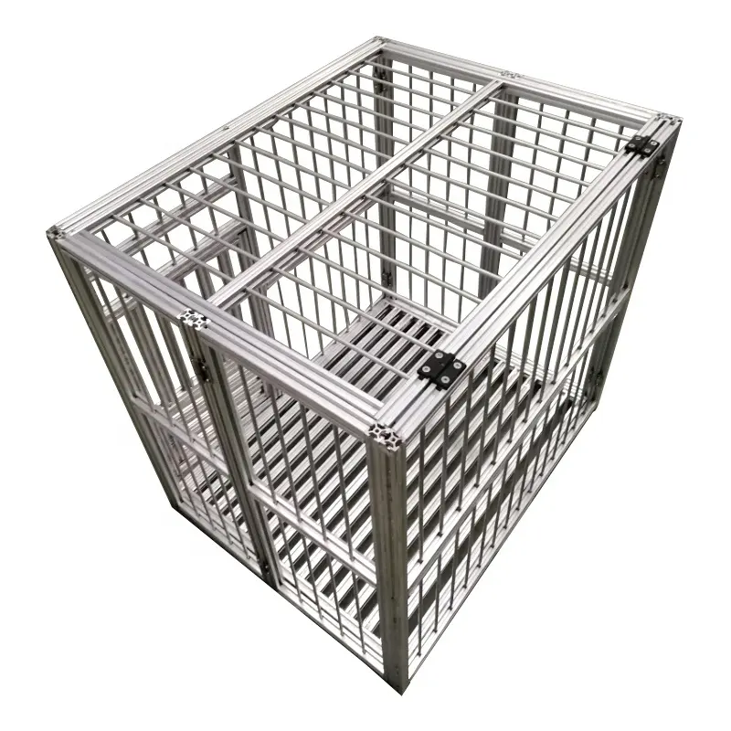 Customized Aluminum Pet Cage Outdoor Dog Carrier of dog house