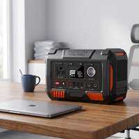 Generator Tenaga Surya Portabel Modern Utility 300W 270Wh Output Gelombang Sinus Murni untuk Berkemah dan Pesta OVO-A3E