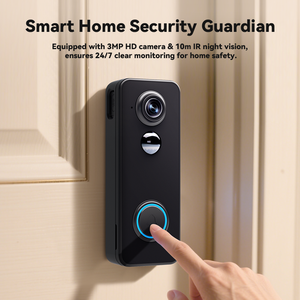 Akıllı Video kapı zili WiFi açık kapı zili su geçirmez pil interkom akıllı yaşam kablosuz kapı zili kamera - Product Image 2