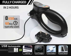 Dos modos disponibles pantalla LED entrenador de perros correa de perro a prueba de explosiones punzón <span class=keywords><strong>collar</strong></span> de entrenamiento para perros - Product Image 4