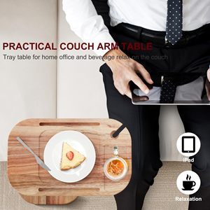 Vente en gros de <span class=keywords><strong>plateau</strong></span> de table de canapé en <span class=keywords><strong>bois</strong></span> d'acacia, table d'appoint en forme de hauteur réglable pour canapé, <span class=keywords><strong>plateau</strong></span> de table d'acacia pour canapé - Product Image 3