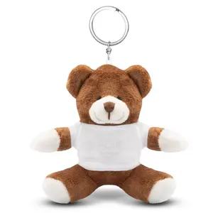 Porte-clés en peluche personnalisable, merchandising promotionnel - Product Image 1
