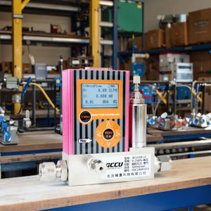 Regulador de gas Precio al por mayor Medidor de flujo másico Oxígeno O2 H2 Aire Co2 Controlador de flujo másico Precio de fabricación Medidor de flujo de gas - Product Image 4