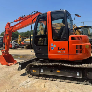 Máquina de Construcción Usada, Excavadora Compacta Hitachi ZX 75US de 7.5 Toneladas, Excavadora Usada en Buenas Condiciones para Excavación con Certificación CE EPA - Product Image 1