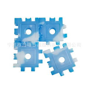 Caja de hielo de plástico reutilizable Chuncheng Building Block, cubo refrigerante para refrigeración y conservación - Product Image 2