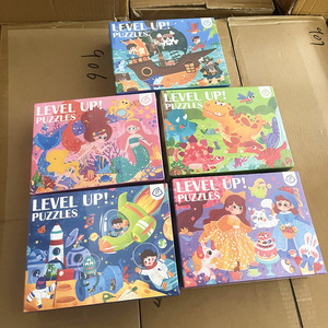 Vente en gros de puzzles éducatifs en bois de 60 pièces avec boîte cadeau pour les enfants de 2 à 4 ans, jouet portable unisexe pour enfants - Product Image 3