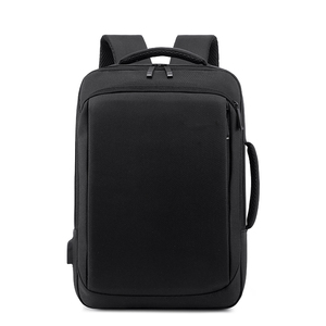 Sac à dos pour ordinateur portable en polyester léger, durable, multifonctionnel, imperméable, avec fermeture éclair et port USB, prix direct usine - Product Image 3