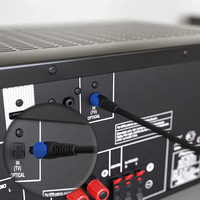 Haute définition bicolore numérique optique Audio Toslink câble TV amplificateur DVD Audio fibre optique pour haut-parleur haut de gamme