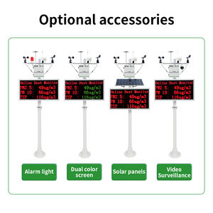 건설현장 펌프형 PM2.5 실시간 모니터링 먼지 농도 소음감지기 먼지 모니터링 시스템 - Product Image 3