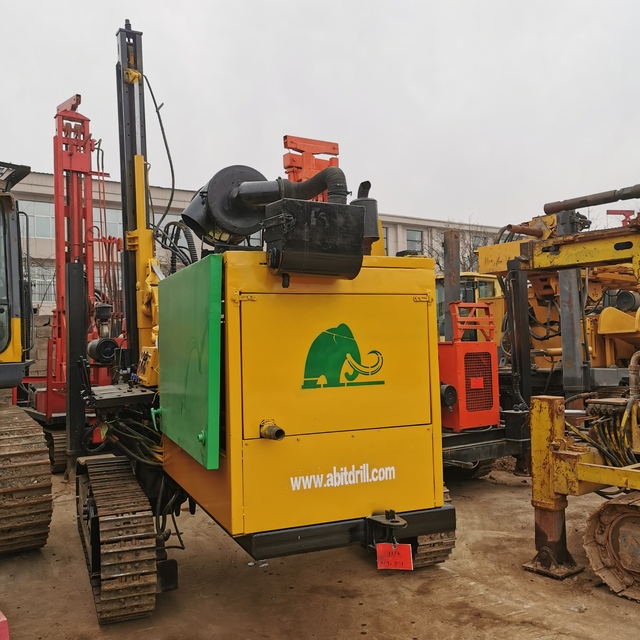 Used 430 Mining Photovoltaic Drilling Rig Hydraulic Rock Drilling Machine for Mining and Quarry Construction