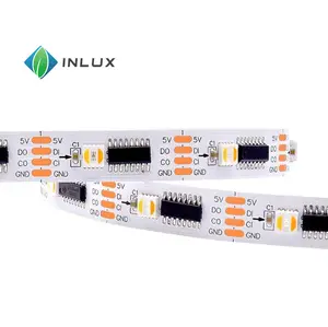 INLUX 5V 30leds LPD8806 5050 Rgbww IP20 Individual Addressable WS2812B Pixel Smart Led Strip Lights