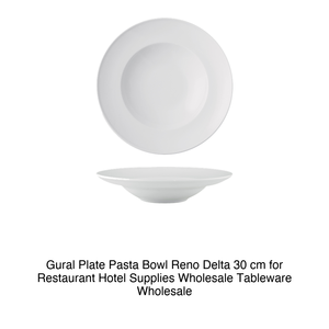Plato para Pasta Gural Reno Delta de 30 cm para Restaurantes, Suministros para Hoteles, Vajilla al por Mayor - Product Image 2