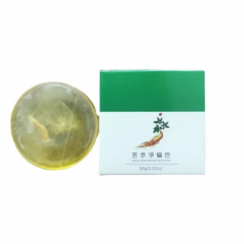 Oem मिनी हस्तनिर्मित प्राकृतिक आधार Whitening मुँहासे और दाना हटाने निकालें कण चेहरा सफाई Ginseng साबुन संवेदनशील त्वचा के लिए
