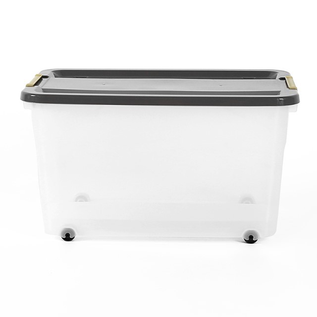 Large Transparent Classic Multipurpose Stackable Plastic