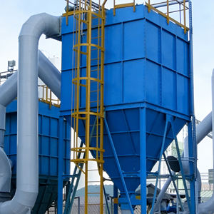 Nouveau dépoussiéreur industriel à jet pulsé pour ciment et poudre de cendres de chaudière, avec filtre en acier au carbone à 99,99% d'efficacité - Product Image 3