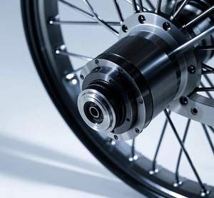 OEMカスタマイズ高精度CNC加工アルミ合金ステンレス鋼カラフルなオートバイホイール - Product Image 4