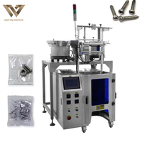 Machine automatique de comptage et d'emballage de matériel Minifix à chevilles Machine à emballer Vffs avec fonction de sac à maillons