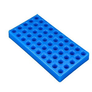 Hongbolai 50-Well Sample Bottle Rack 17mm <b>Plastic</b> Laboratory Storage Rack - Product Image 4