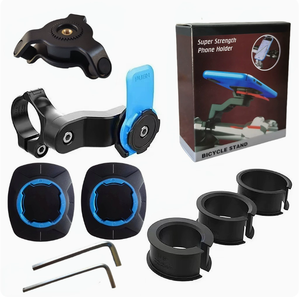 Nuevo <span class=keywords><strong>soporte</strong></span> de teléfono para bicicleta de motocicleta resistente a los golpes <span class=keywords><strong>MTB</strong></span> bicicleta Scooter bicicleta manillar seguridad bloqueo rápido <span class=keywords><strong>soporte</strong></span> de teléfono - Product Image 4